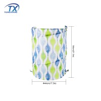 Stripe Collapsible Laundry Basket Laundry Hamper