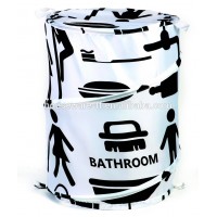 Good Quality Polyester Fabric collapsible Laundry Basket