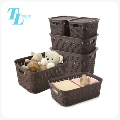 Customized color high quality good design toy storage bin