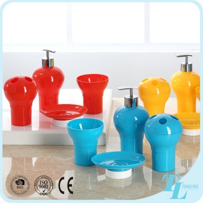 Colorful china wholesale best price plastic hotel toilet bathroom fitting