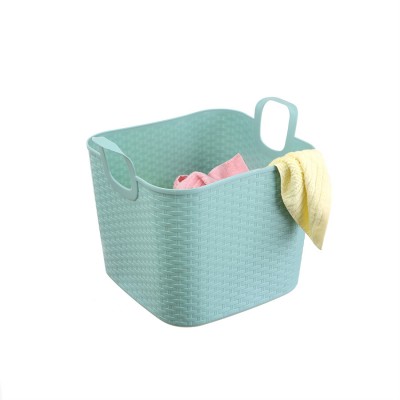 Top supplier wholesale PE dirty clothes flexible plastic laundry basket